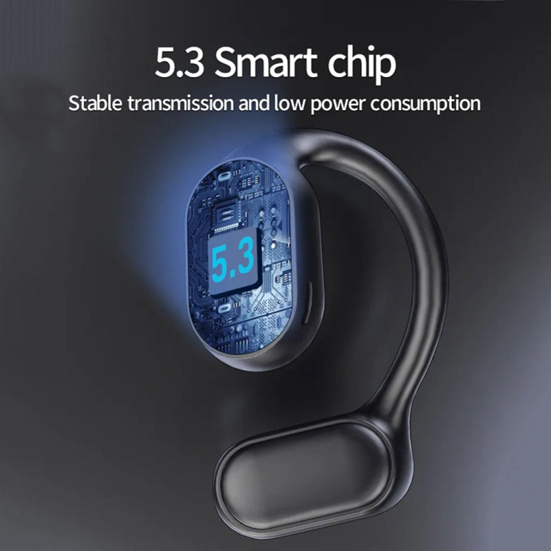 XG33 OWS Bluetooth 5.3 Headphones Bone Conduction Wireless Earphones with Digital Display XG33 OWS Bluetooth 5.3 Headphones Bone Conduction Wireless Earphones with Digital Display